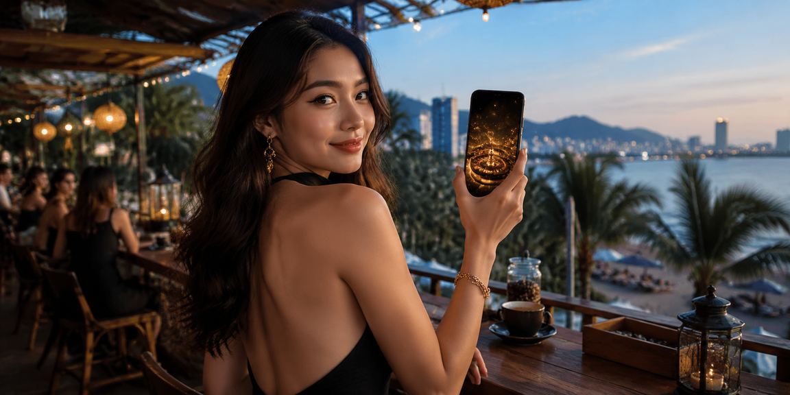 Khung cảnh quán cà phê với thiết bị chơi game di động tại Hà Nội